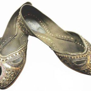 Ilse Jacobson  Sequinned Party Slippers Sz38 NWOT